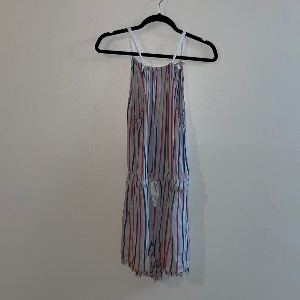 Red White and Blue Romper
